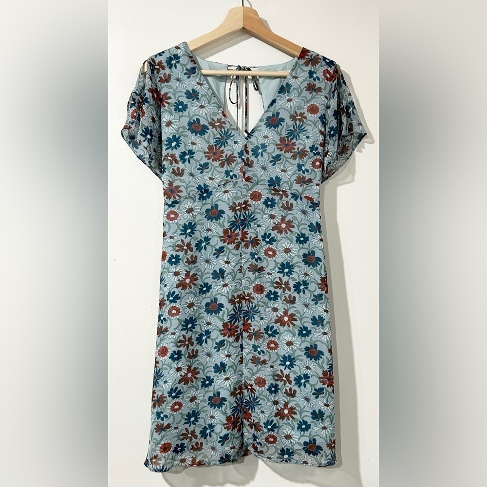 Madewell Floral Mini Dress Wildflower Garden 2 Vacation Graduation Spring - Picture 4 of 8